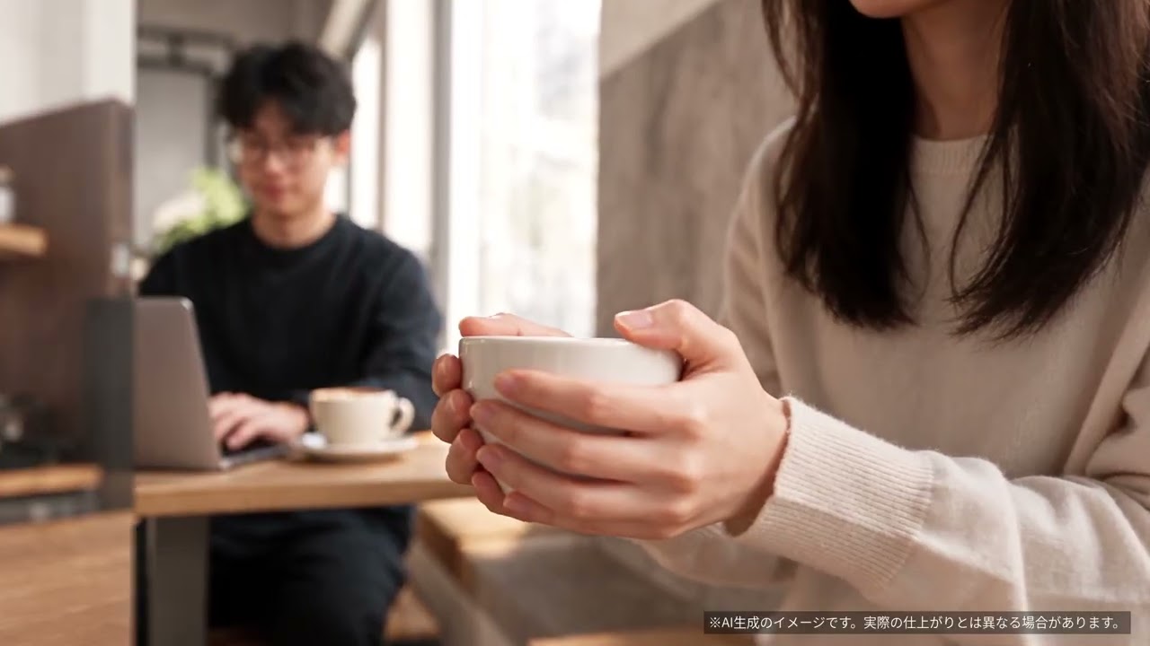 パースデザインから、実際の完成イメージ動画へ。